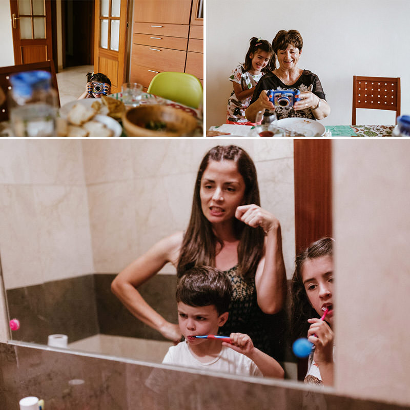 Fotografía de familia Valencia.