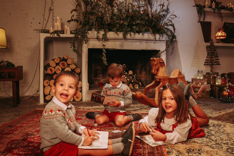 sesiones de fotografía de navidad