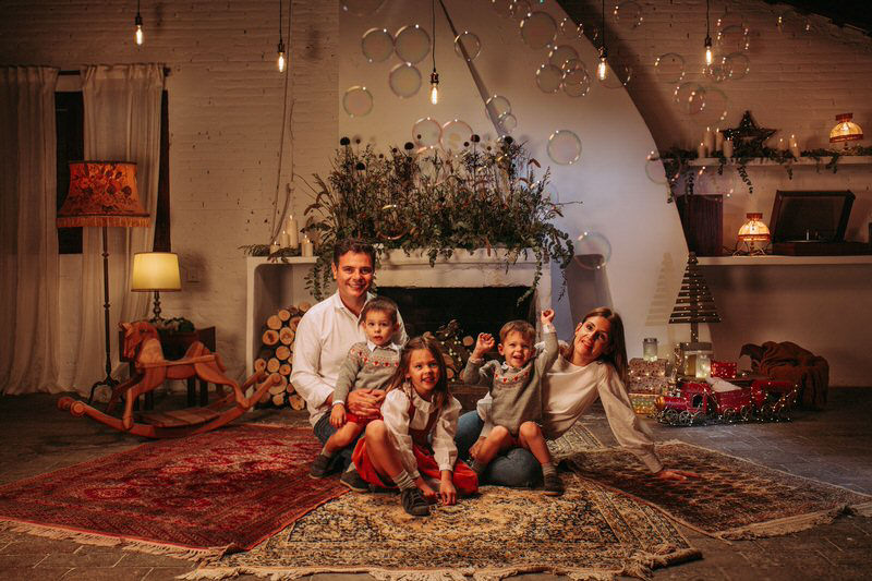 fotos de navidad en familia